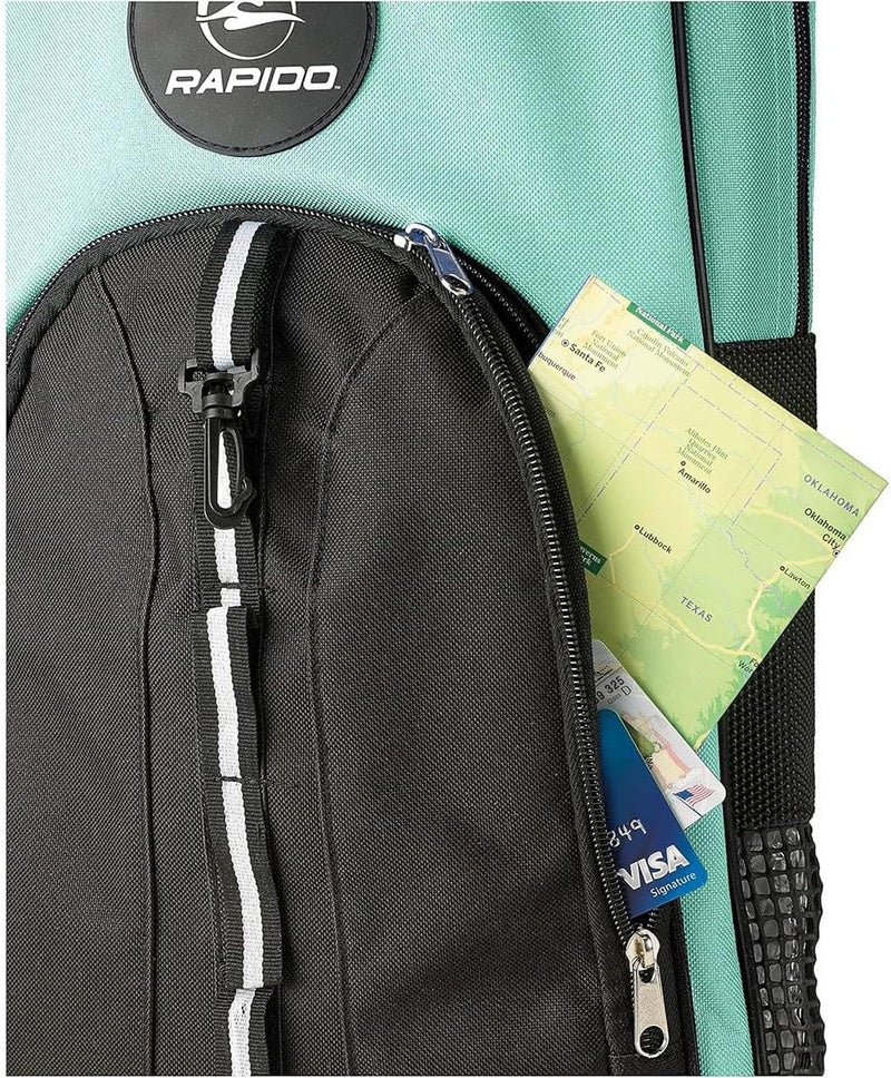 Snorkeling Backpack Diving Gear Bag with Shoulder Strap - Fits Fins, Snorkel, Mask and More - Ideal Travel Bag for Scuba Diving, Snorkeling Gear Equipment and Water Sports
